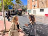 Ms de 140.000 vecinos se benefician de la mejora del firme en caminos y carriles en una veintena de pedanas de Murcia