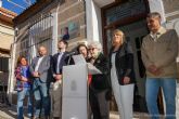 Cartagena rinde homenaje a la poeta Mara Teresa Cervantes con una placa en su domicilio de Los Dolores