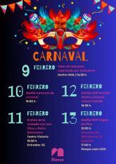 Blanca acoge desfiles, actividades infantiles y humor con motivo de la celebracin del Carnaval 2024