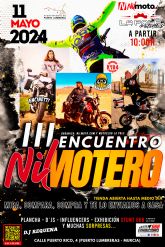 Puerto Lumbreras acoger el III Encuentro Nilmotero el prximo sbado, 11 de mayo, organizado por Nilmoto y Motoclub La Pole