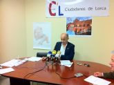 Rueda de prensa Ciudadanos de Lorca 12/11/2010