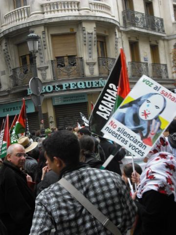 Un grupo de totaneros particip en la manifestacin a favor de Shara - 6