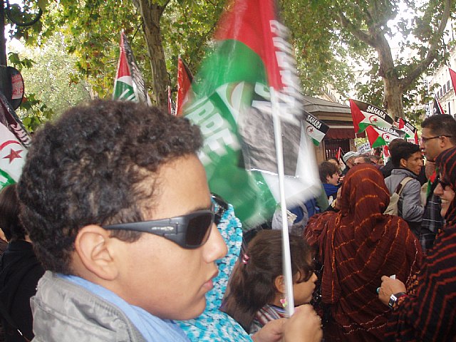 Un grupo de totaneros particip en la manifestacin a favor de Shara - 14