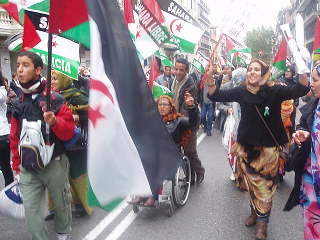 Un grupo de totaneros particip en la manifestacin a favor de Shara - 33