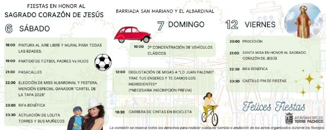 Fiestas El Albardinal 2026 Fiestas El Albardinal 2026