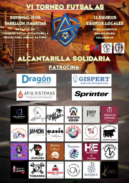 VI Torneo de Fútbol Sala Solidario AS: deporte y solidaridad en Alcantarilla VI Torneo de Fútbol Sala Solidario AS: deporte y solidaridad en Alcantarilla