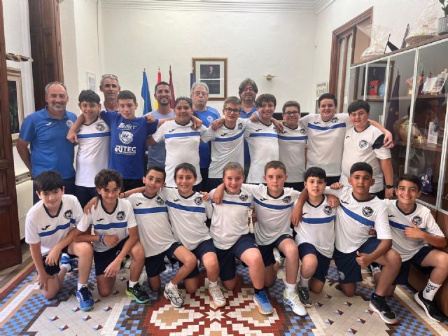 Recepción oficial al equipo alevín masculino del Club BMA, campeón de liga Recepción oficial al equipo alevín masculino del Club BMA, campeón de liga