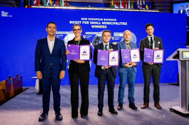 Europa premia a Lorquí por su apuesta por la sostenibilidad y la recuperación del patrimonio en el 'Palacete de la Arboleda' Europa premia a Lorquí por su apuesta por la sostenibilidad y la recuperación del patrimonio en el 'Palacete de la Arboleda'
