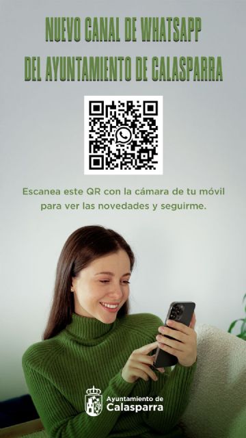 El Ayuntamiento de Calasparra pone en marcha su nuevo canal oficial de WhatsApp El Ayuntamiento de Calasparra pone en marcha su nuevo canal oficial de WhatsApp
