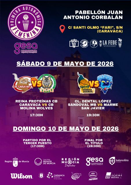 Caravaca se convierte este fin de semana en la fiesta del baloncesto femenino regional Caravaca se convierte este fin de semana en la fiesta del baloncesto femenino regional