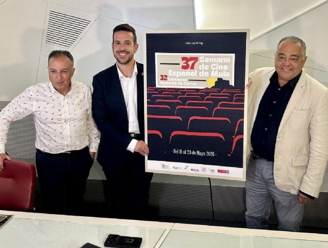 La UMU acoge la presentación de la 37 Semana de Cine Español de Mula y el 32 Certamen Nacional de Cortos, con homenaje a Javier Fesser La UMU acoge la presentación de la 37 Semana de Cine Español de Mula y el 32 Certamen Nacional de Cortos, con homenaje a Javier Fesser