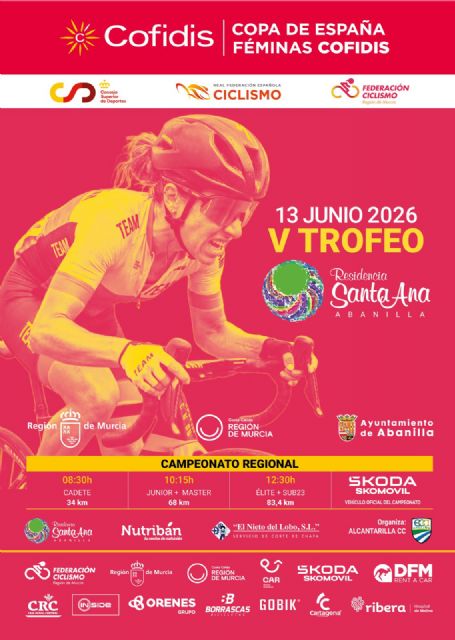 La Copa de España Féminas de ciclismo regresa a Abanilla con cerca de 300 corredoras La Copa de España Féminas de ciclismo regresa a Abanilla con cerca de 300 corredoras