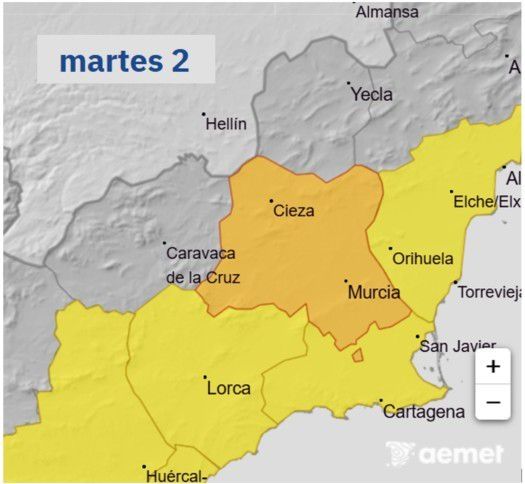 El Ayuntamiento informa de la alerta por altas temperaturas prevista para este martes El Ayuntamiento informa de la alerta por altas temperaturas prevista para este martes
