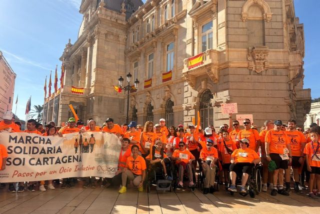 La I Marcha Solidaria SOI recorre Cartagena por el ocio inclusivo La I Marcha Solidaria SOI recorre Cartagena por el ocio inclusivo
