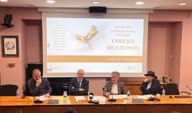 El Ayuntamiento de Calasparra convoca la XIV edición del Premio Internacional de Poesía 'Enrique Rius Zunón' El Ayuntamiento de Calasparra convoca la XIV edición del Premio Internacional de Poesía 'Enrique Rius Zunón'