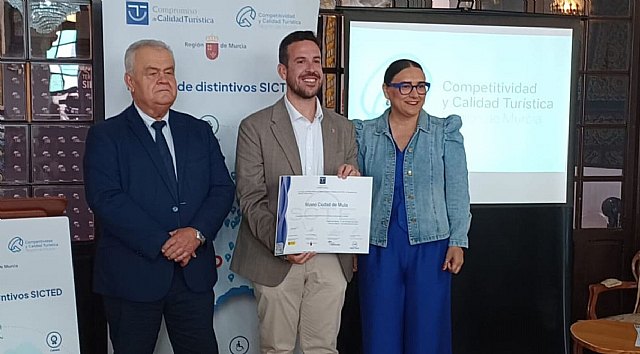 Mula refuerza su apuesta por la calidad turística con cinco distintivos SICTED, incluido el Museo Ciudad de Mula Mula refuerza su apuesta por la calidad turística con cinco distintivos SICTED, incluido el Museo Ciudad de Mula