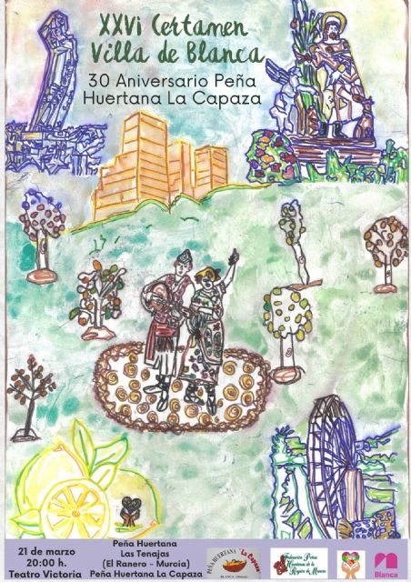 La Peña Huertana 'La Capaza' celebra tres décadas de tradición con la programación de actividades culturales La Peña Huertana 'La Capaza' celebra tres décadas de tradición con la programación de actividades culturales