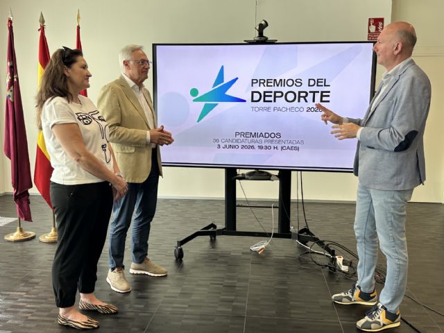 Torre Pacheco concede a sus mejores deportistas los Premios del Deporte 2026 Torre Pacheco concede a sus mejores deportistas los Premios del Deporte 2026