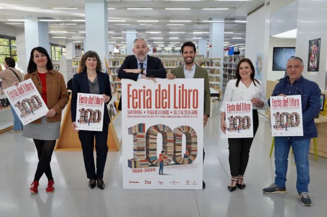 La centenaria Feria del Libro de Santomera reunirá a Megan Maxwell, Almudena Cid, María Pérez Espín y Javier Ruescas La centenaria Feria del Libro de Santomera reunirá a Megan Maxwell, Almudena Cid, María Pérez Espín y Javier Ruescas