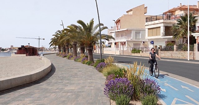 San Pedro del Pinatar renaturalizará y reformará los carriles bici del paseo marítimo San Pedro del Pinatar renaturalizará y reformará los carriles bici del paseo marítimo