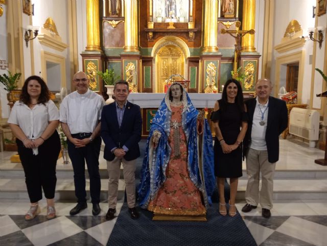 Lorquí despide a su Dolorosa de Salzillo que viaja a Zamora para la exposición 'Las Edades del Hombre' Lorquí despide a su Dolorosa de Salzillo que viaja a Zamora para la exposición 'Las Edades del Hombre'
