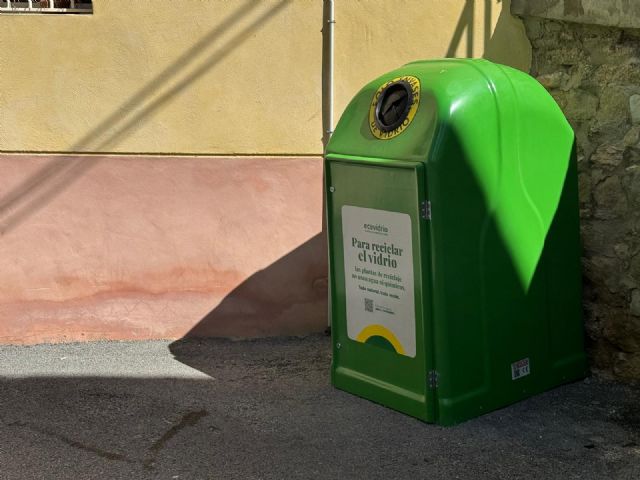 El Ayuntamiento de Bullas impulsa el reciclaje de vidrio en el casco antiguo con un nuevo sistema de recogida El Ayuntamiento de Bullas impulsa el reciclaje de vidrio en el casco antiguo con un nuevo sistema de recogida