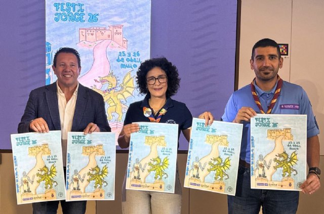 Mula presenta FESTIJORGE 2026, el gran encuentro scout regional que reunirá a casi 3000 jóvenes los días 25 y 26 de abril Mula presenta FESTIJORGE 2026, el gran encuentro scout regional que reunirá a casi 3000 jóvenes los días 25 y 26 de abril