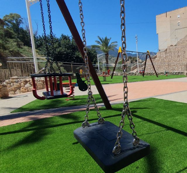 El Ayuntamiento de Blanca finaliza los arreglos del parque del Auditorio del barranco Trux El Ayuntamiento de Blanca finaliza los arreglos del parque del Auditorio del barranco Trux