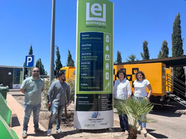 El Ayuntamiento de Puerto Lumbreras impulsa el reciclaje con la reapertura, ampliación y mejora del servicio de Ecoparque El Ayuntamiento de Puerto Lumbreras impulsa el reciclaje con la reapertura, ampliación y mejora del servicio de Ecoparque