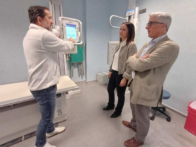 El centro de salud de Mazarrón cuenta con un equipo de radiología que evita el desplazamiento de pacientes al hospital El centro de salud de Mazarrón cuenta con un equipo de radiología que evita el desplazamiento de pacientes al hospital