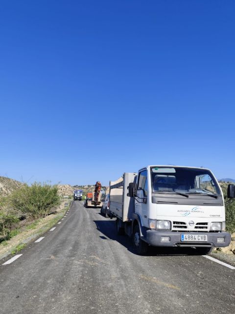 Mejoran la carretera que une Campos del Río con la pedanía de Los Rodeos Mejoran la carretera que une Campos del Río con la pedanía de Los Rodeos