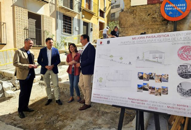 Caravaca continúa revitalizando su casco histórico con la mejora del entorno la antigua iglesia de La Soledad Caravaca continúa revitalizando su casco histórico con la mejora del entorno la antigua iglesia de La Soledad