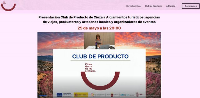 Cieza avanza en la creación de su Club de Producto con un cuarto taller online dirigido a empresas y agentes turísticos del municipio Cieza avanza en la creación de su Club de Producto con un cuarto taller online dirigido a empresas y agentes turísticos del municipio