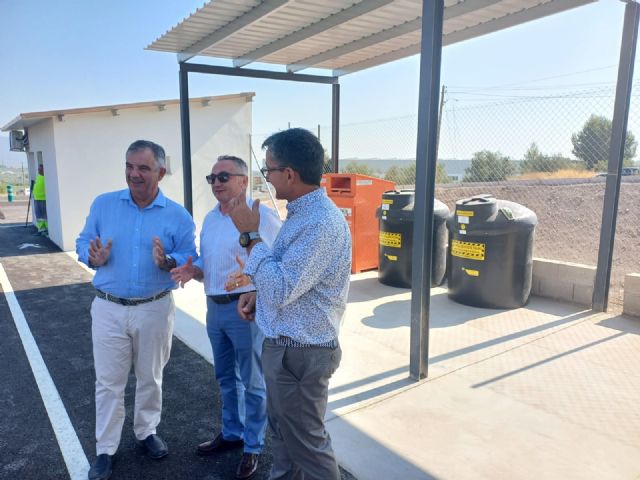El Gobierno regional destina a la mejora de la red de ecoparques cerca de seis millones y refuerza las instalaciones de Moratalla El Gobierno regional destina a la mejora de la red de ecoparques cerca de seis millones y refuerza las instalaciones de Moratalla