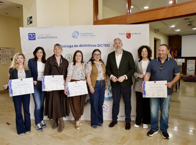 Santomera se suma al sistema de calidad turística con sus primeras distinciones SICTED Santomera se suma al sistema de calidad turística con sus primeras distinciones SICTED