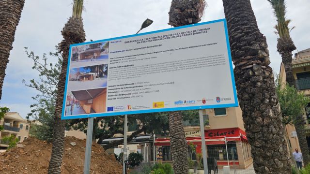 Comienzan las obras de la nueva oficina de turismo flexible de Los Alcázares Comienzan las obras de la nueva oficina de turismo flexible de Los Alcázares