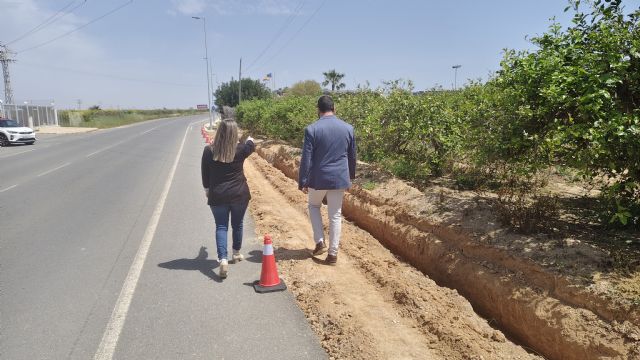 Los Alcázares inicia las obras del tramo 3 del carril bici que conectará el municipio con San Javier Los Alcázares inicia las obras del tramo 3 del carril bici que conectará el municipio con San Javier