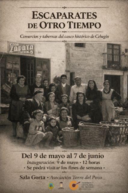La exposición “Escaparates de otro tiempo” se inaugurará el 9 de mayo a las 12:00 horas en la Sala Gorta La exposición “Escaparates de otro tiempo” se inaugurará el 9 de mayo a las 12:00 horas en la Sala Gorta