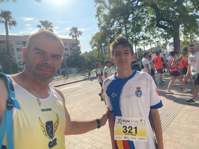 Raúl Cifuentes sube al pódium de su categoría en la XIV Run for Parkinson´s Murcia Raúl Cifuentes sube al pódium de su categoría en la XIV Run for Parkinson´s Murcia