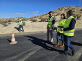 Avanzan las obras de acondicionamiento del camino rural Contiendas-Jaira en Abanilla Avanzan las obras de acondicionamiento del camino rural Contiendas-Jaira en Abanilla