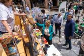 Los comercios del centro de Cartagena reparten 500 regalos para celebrar el Da de los Cascos Histricos de Espaa