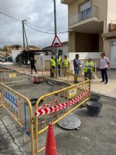 Fomento mejora el drenaje en la travesía de la pedanía abanillera de Mahoya y resuelve una demanda histórica de los vecinos Fomento mejora el drenaje en la travesía de la pedanía abanillera de Mahoya y resuelve una demanda histórica de los vecinos