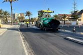 El Ayuntamiento avanza el Plan Asfalto con mejoras en Barrio Peral, Pozo Estrecho, La Palma, Urbanizacin Mediterrno, Nueva Cartagena