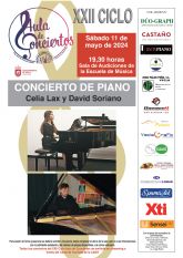 Concierto de piano. David Soriano y Celia Lax