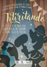 La segunda edicin de la Muestra Internacional de Tteres, Objetos y Visual TITIRITANDO 2024 se celebra en Molina de Segura del 10 al 13 de mayo