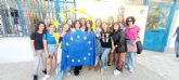 Alumnos del IES Sanje animan a votar en las elecciones europeas
