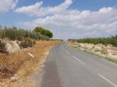 La Comunidad destina 1,3 millones a ampliar la carretera que une Campos del Ro con Alguazas