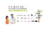 Día Mundial de las Personas Sin Diagnóstico