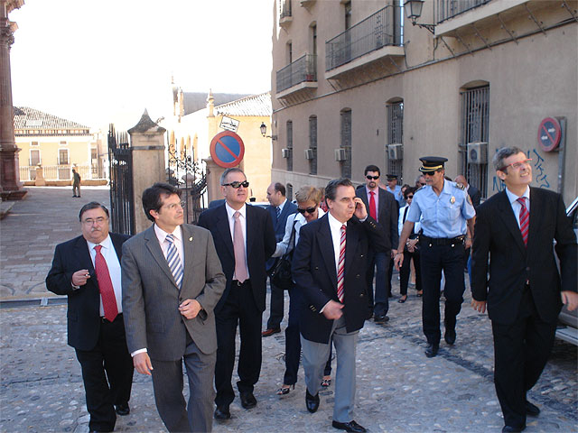 El Alcalde de Lorca apuesta por ubicar el Palacio de Justicia de la ciudad en el mismo lugar en el que se encuentran los juzgados actualmente - 1, Foto 1