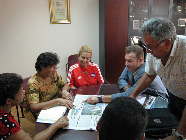 Una delegación cubana visita las instalaciones deportivas de Murcia - 2, Foto 2